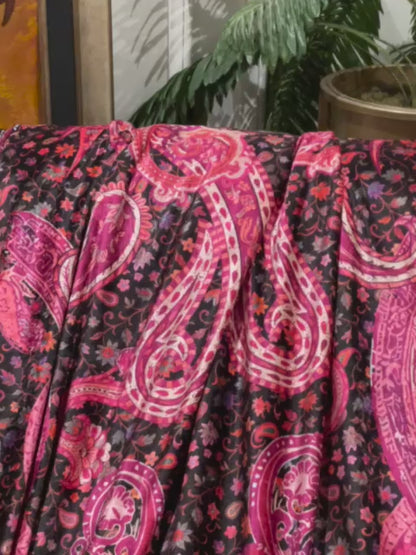 Eva Velvet Printed Shawl